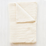 organic merino knitted blanket