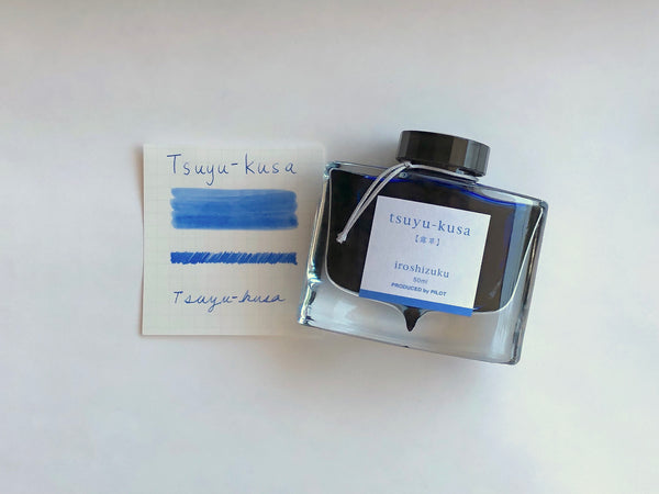 Pilot Iroshizuku Inks Tsuyu-kusa (Asiatic Dayflower)