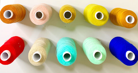 chainstitch embroidery thread in the club chainstitch studio