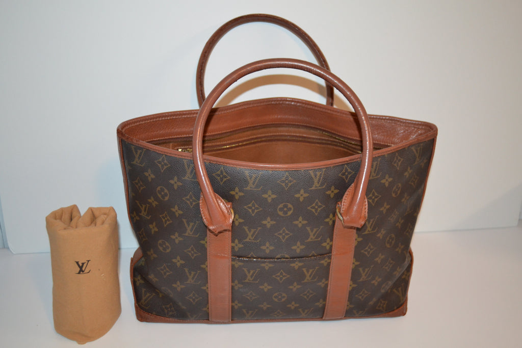 Authentic Louis Vuitton Monogram Sac Weekend XL Tote Bag - Includes LV – Luxury Handbags For Less