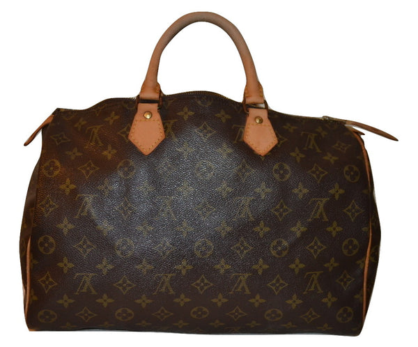 Authentic Louis Vuitton Monogram Speedy 35 Handbag - &quot;GUC&quot; (SALE - 70% – Luxury Handbags For Less