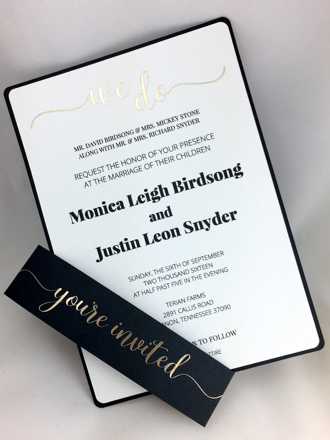 Download Sophisticated Wedding Invitation SVG Cut Set for Cricut Explore - Simply Cuttable