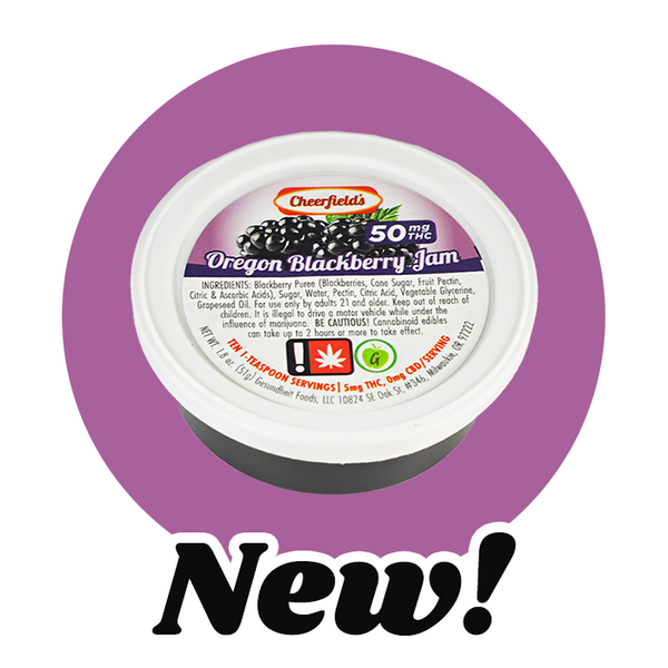 NEW! Cheerfield's Oregon Blackberry Jam