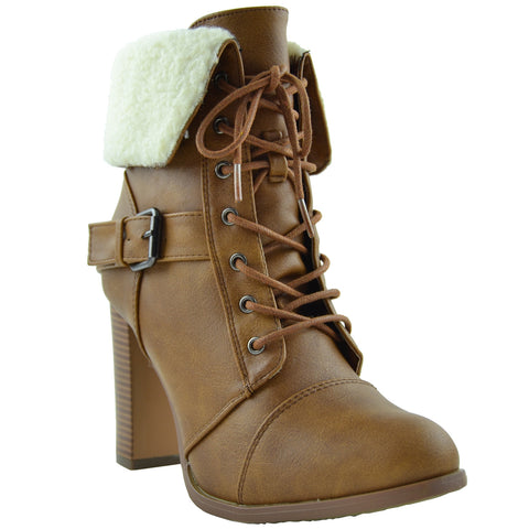 boots with cuff over heel