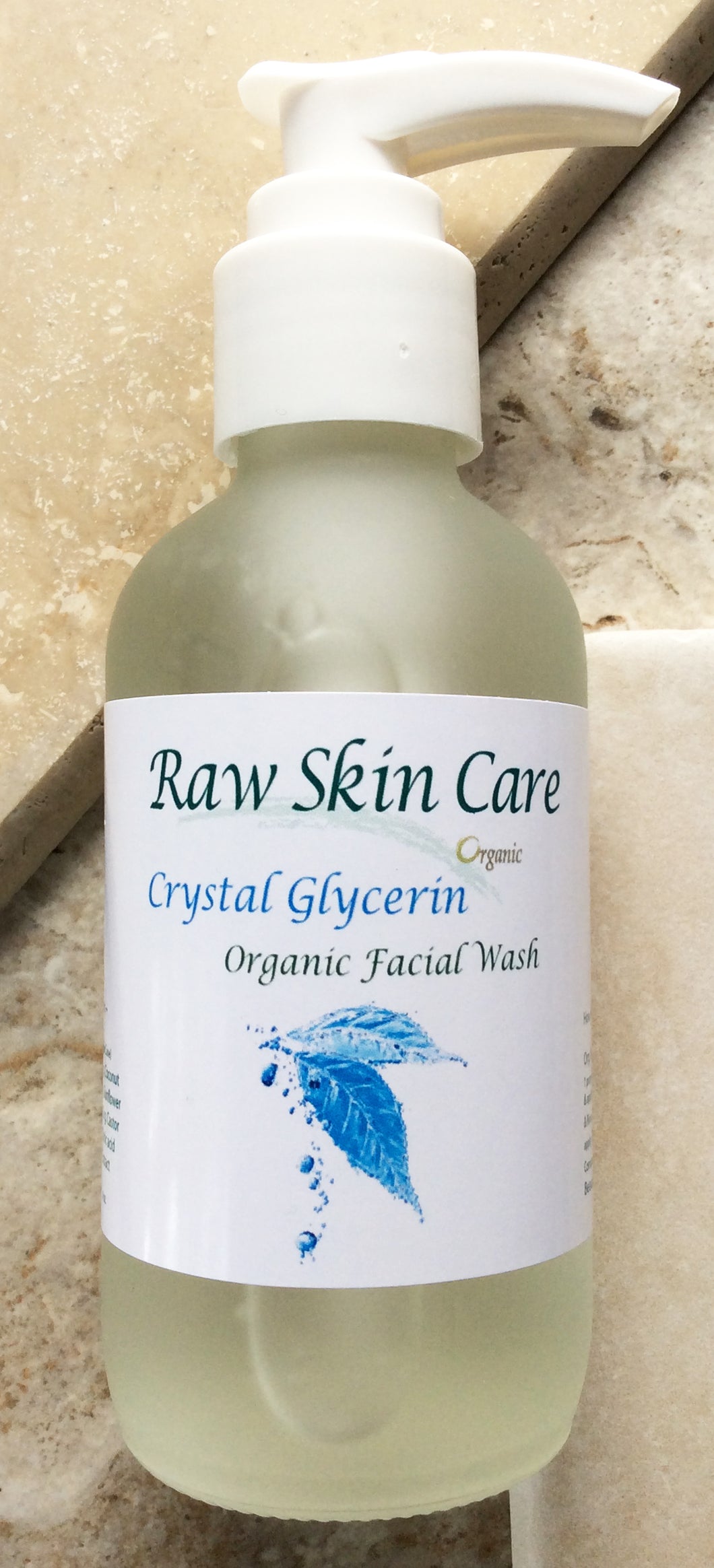 Crystal Glycerin Organic Facial Wash 4oz. A Super ...