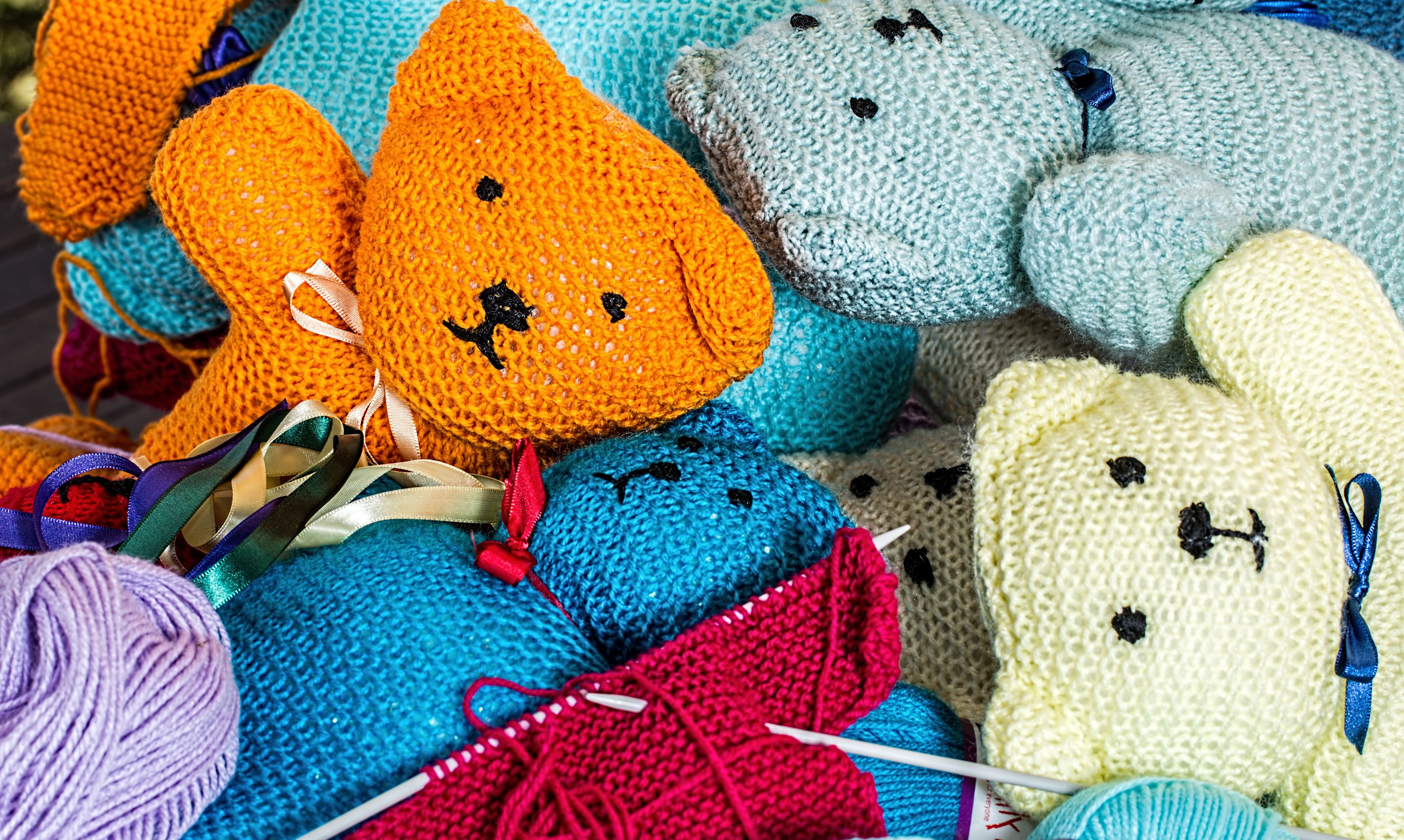 Crochet teddy bears