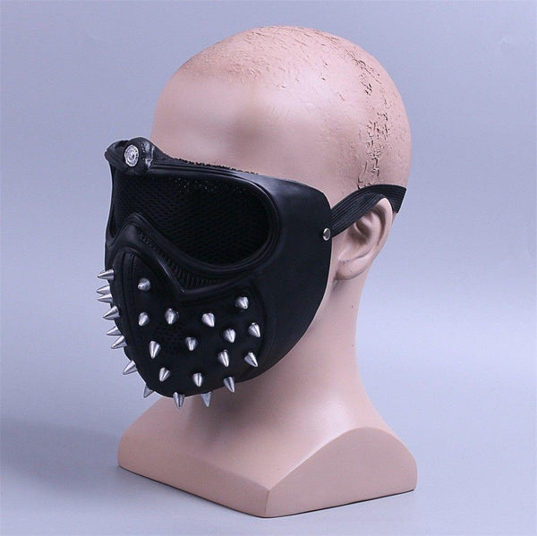 25 Emoji LED Light Faces Watch Dogs 2 Mask Marcus Wrench Rivet Cosplay ...