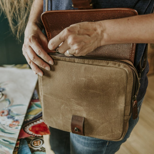 small purse with built in wallet