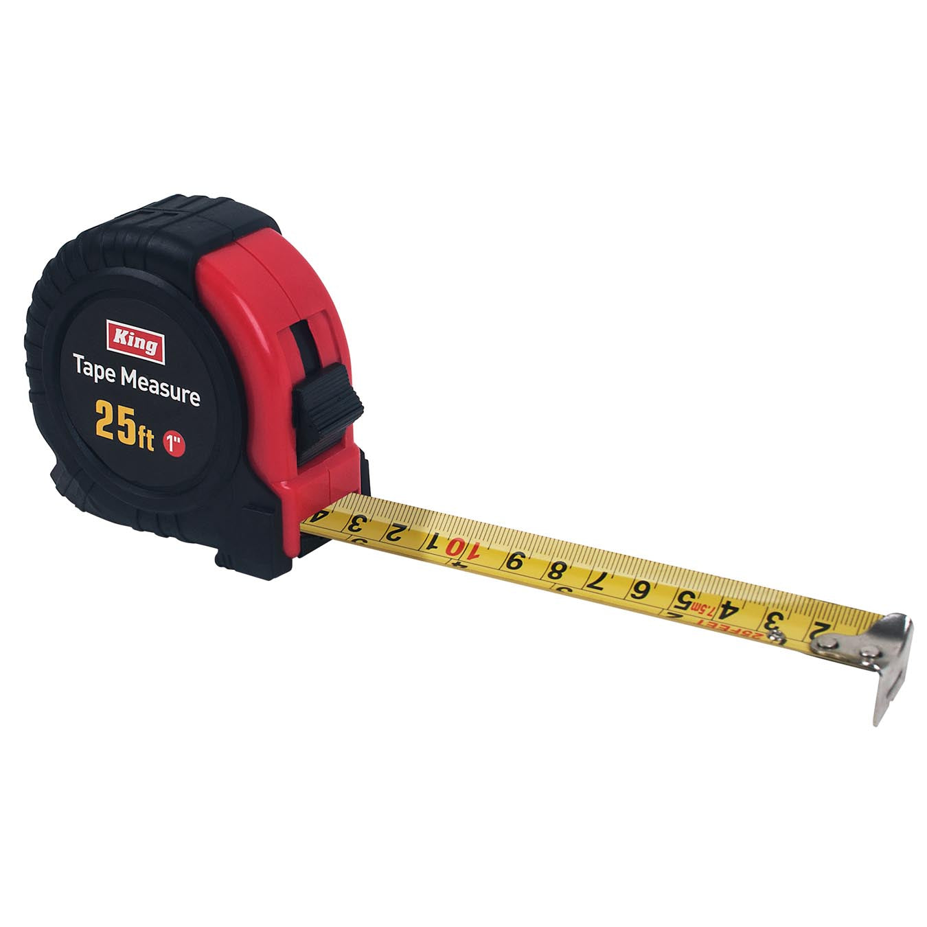 1" x 25' Measuring Tape 09640 King Tools & Equipment