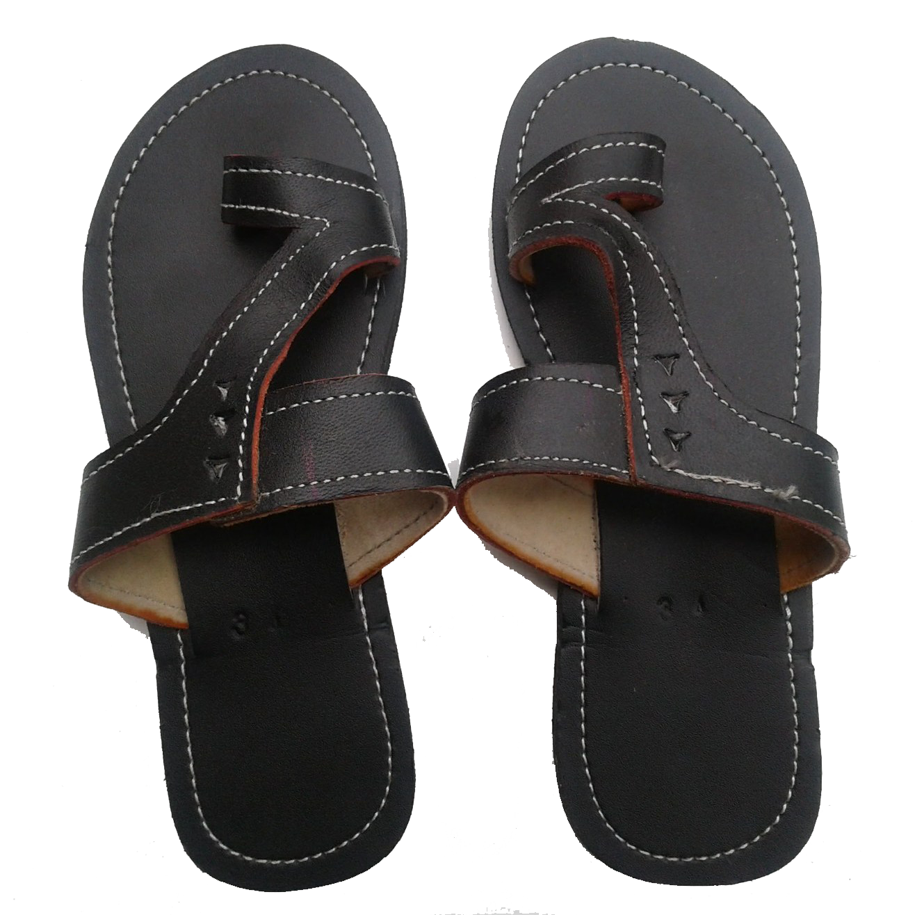 Boys leather sandals - My African Gold