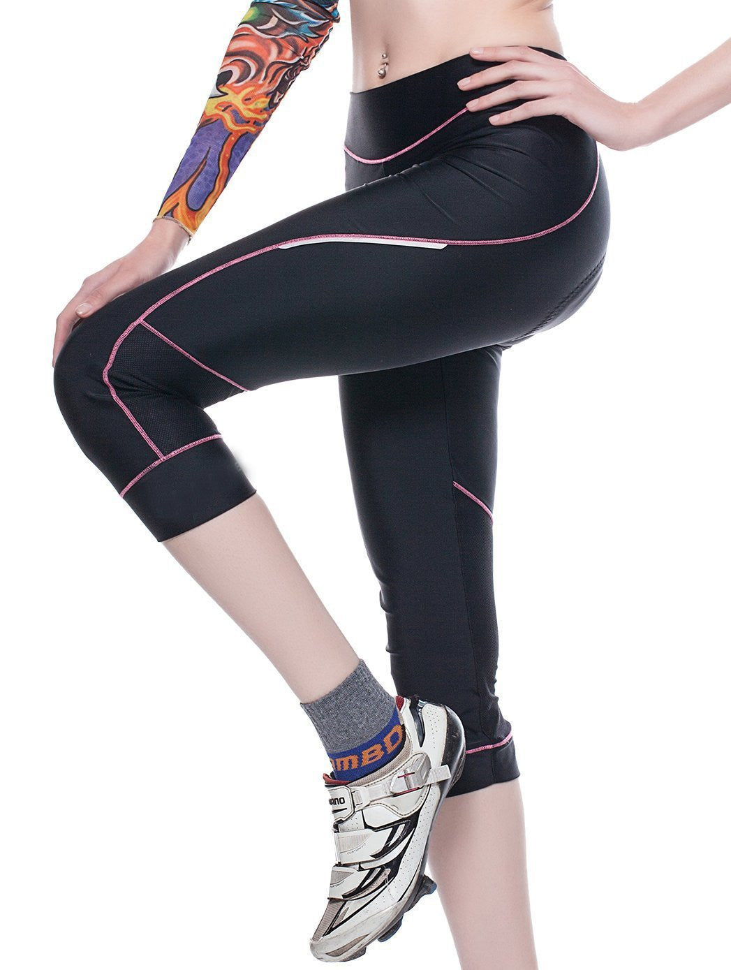 ladies long cycling leggings