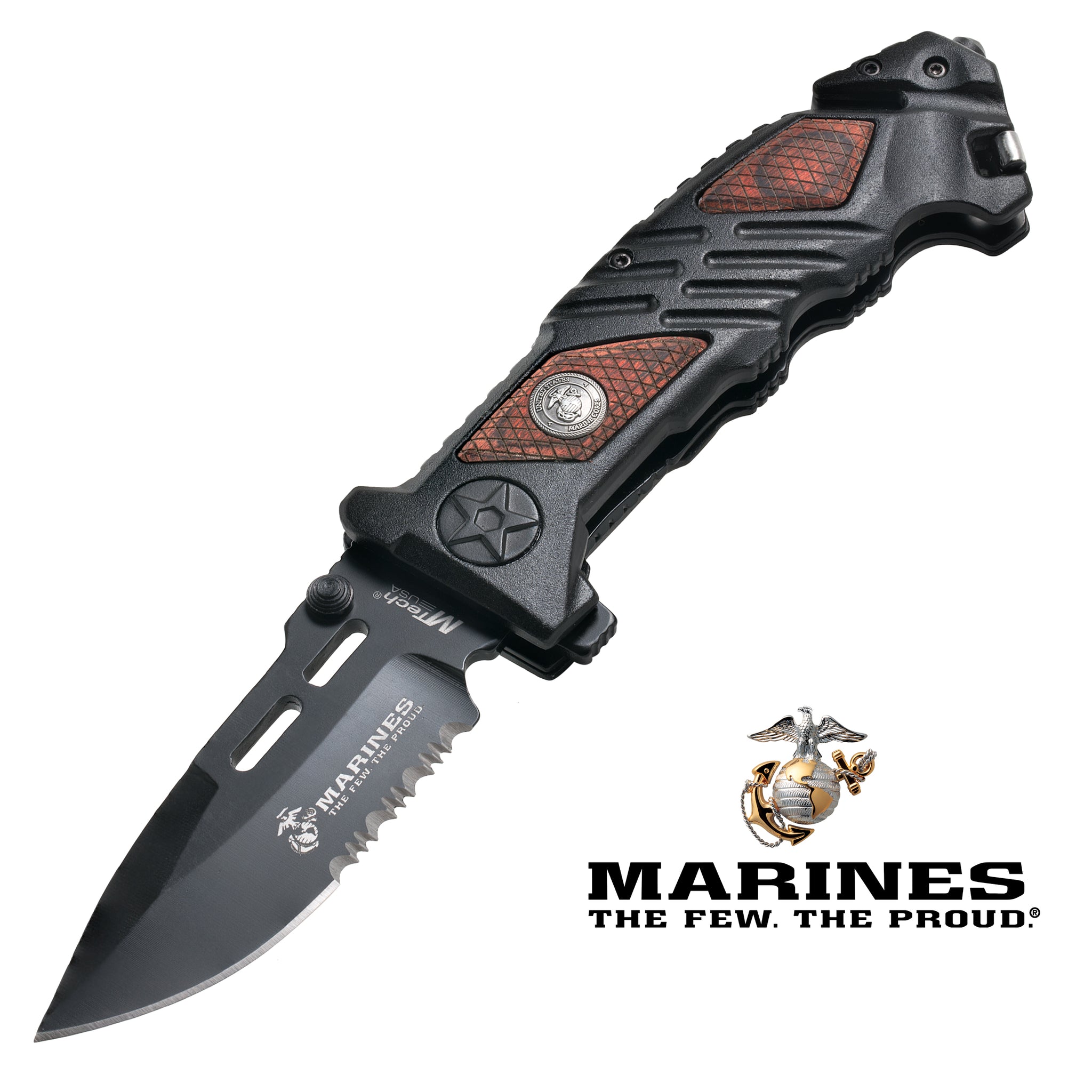 USMC LICENSED IRON MIKE Pocket Knife (1 pc) – Robert Ross ...