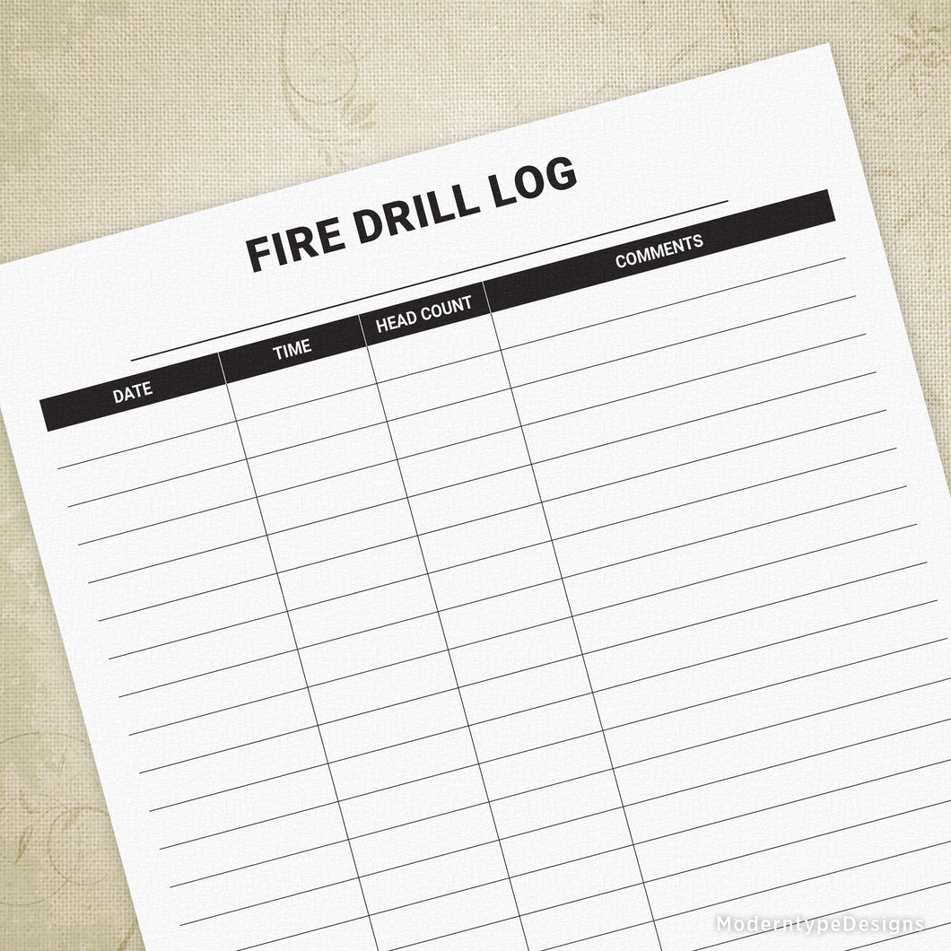 fire-drill-log-printable-for-any-building-moderntype-designs