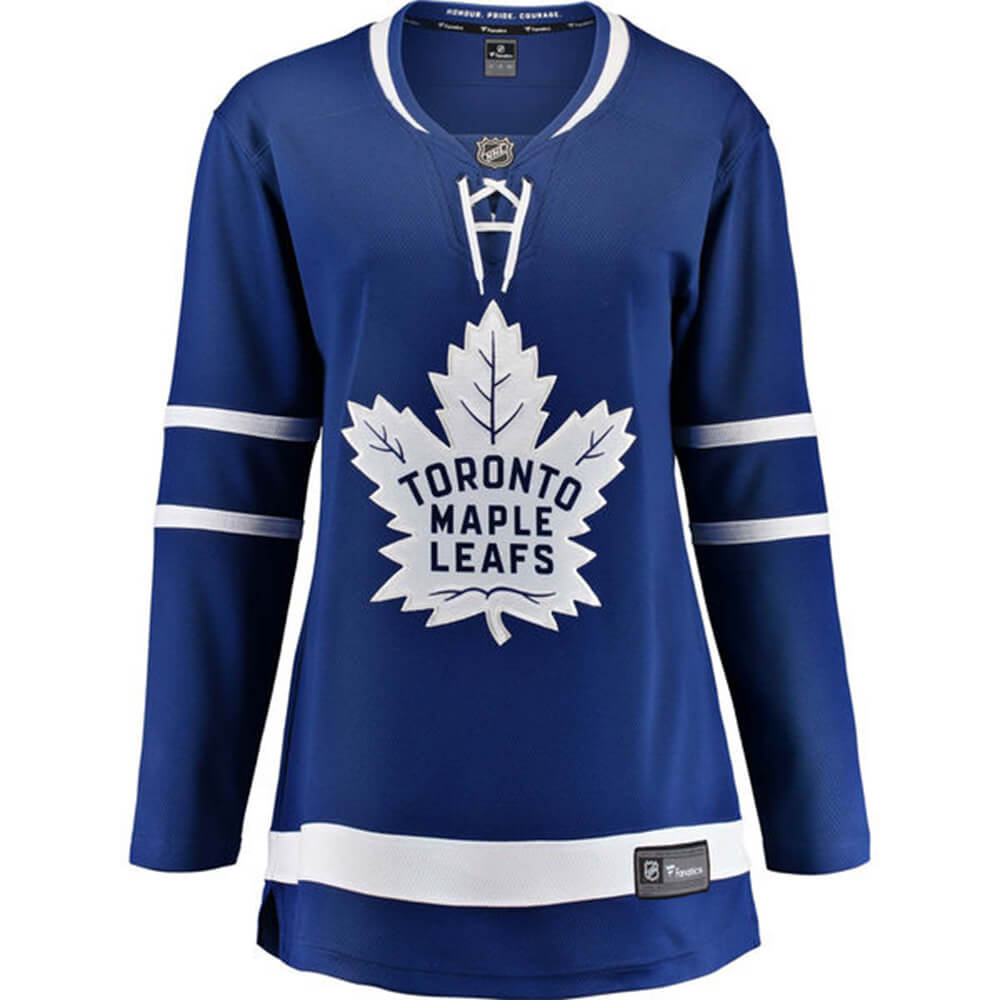 FANATICS WOMEN'S TORONTO MAPLE LEAFS REPLICA HOME JERSEY BLUE ...