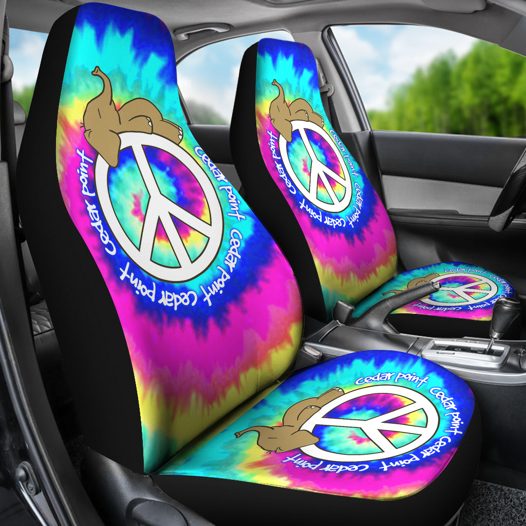 Elephant Peace Tie Dye Car Seat Covers M2606 – My Catee