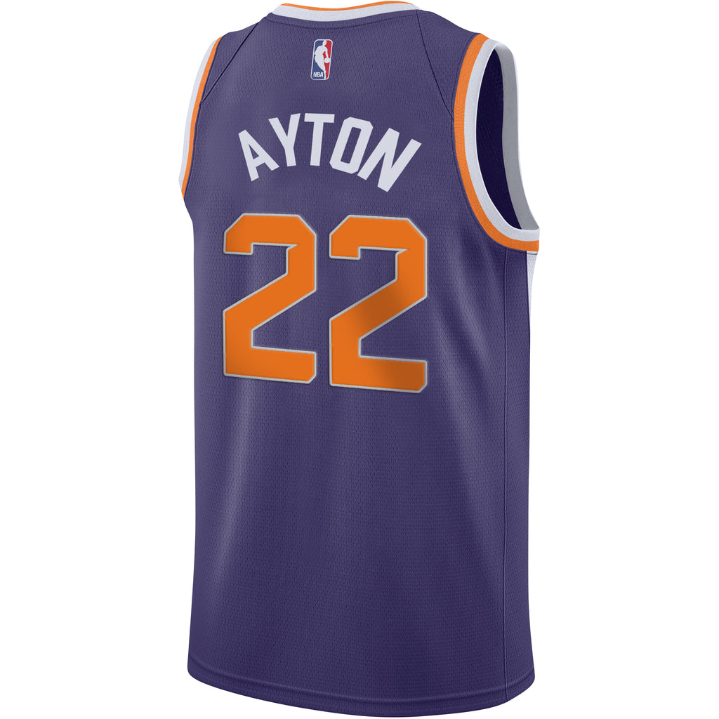 NBA Phoenix Suns Deandre Ayton Nike Swingman Jersey Icon ...