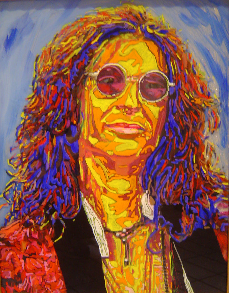 Howard Stern Oil On Glass Original Painting Erik The Artist   Howard Stern Eriktheartist 1024x1024 