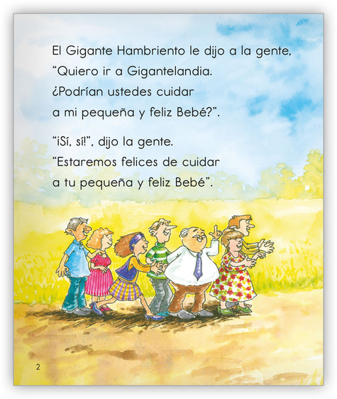La bebé del Gigante Hambriento Big Book - Colección Joy