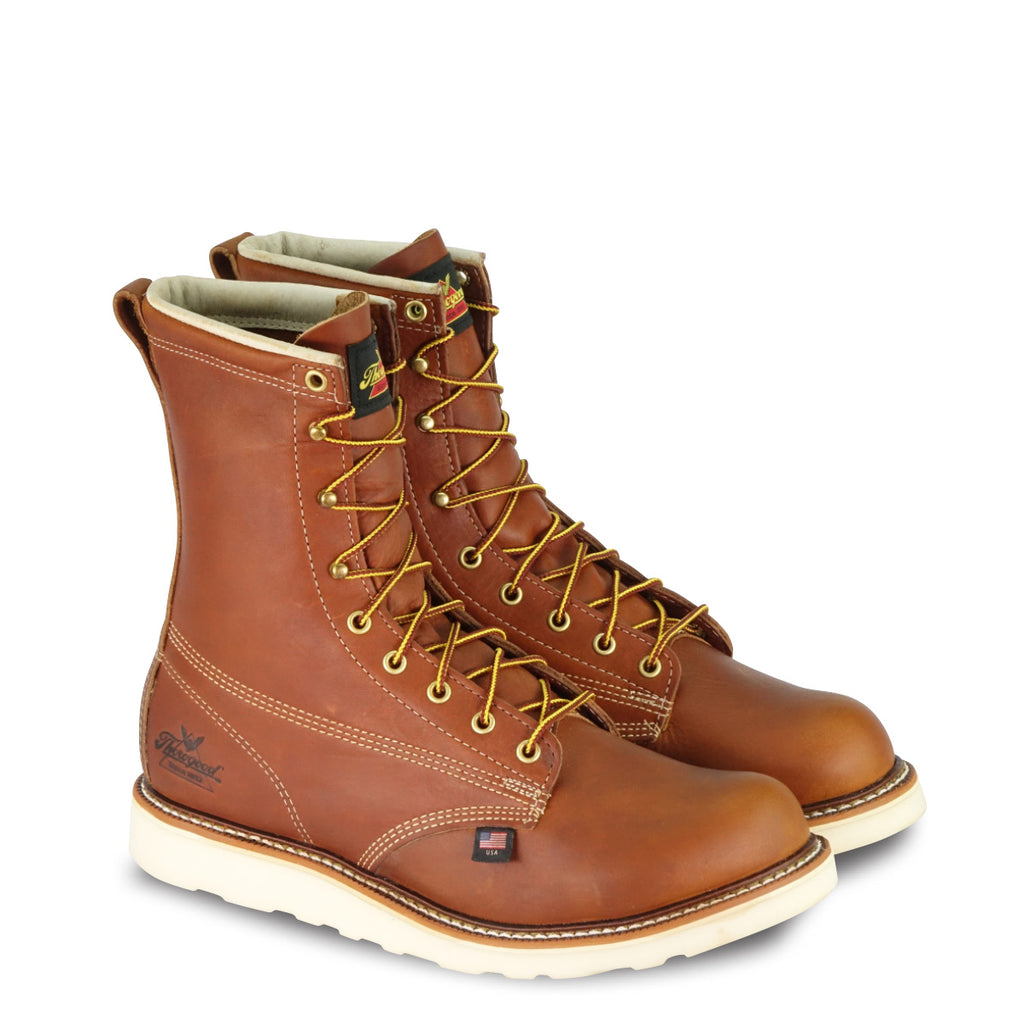 thorogood heritage safety toe 8 inch work boot