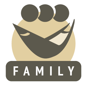 family fabric hammock icon