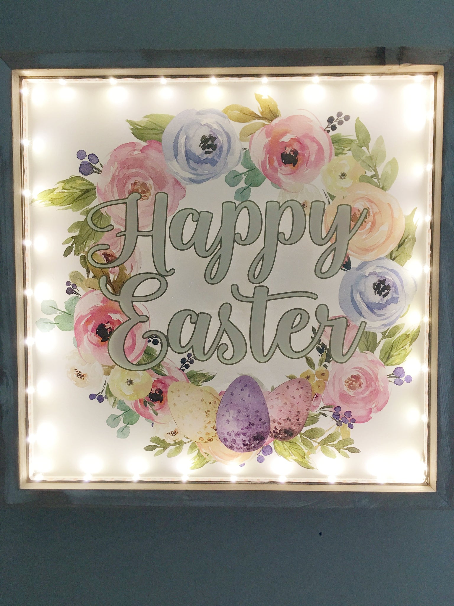 Download Easter Happy Easter 3-D Light Up Sign or Block Sitter ...