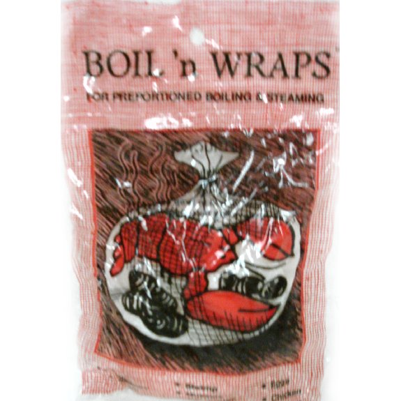 Regency 89 Boil 'n Wraps Seafood Steamer Bag, 3-pack