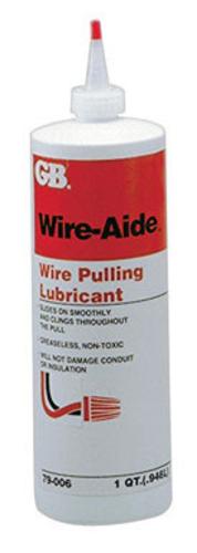 Gardner Bender 79-006n Wire Pulling Lubricant, 1 Quart Gardner Bender 79-006n Wire Pulling Lubricant, 1 Quart