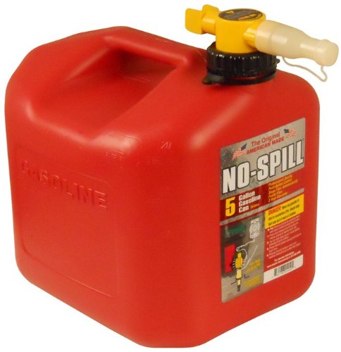 No Spill 1450 Automobiles Gas Can, 5 Gallon No Spill 1450 Automobiles Gas Can, 5 Gallon