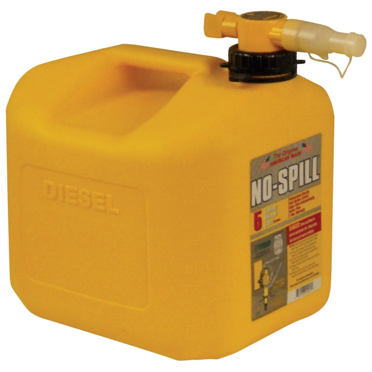 No Spill 1457 Diesel Can, 5 Gallon