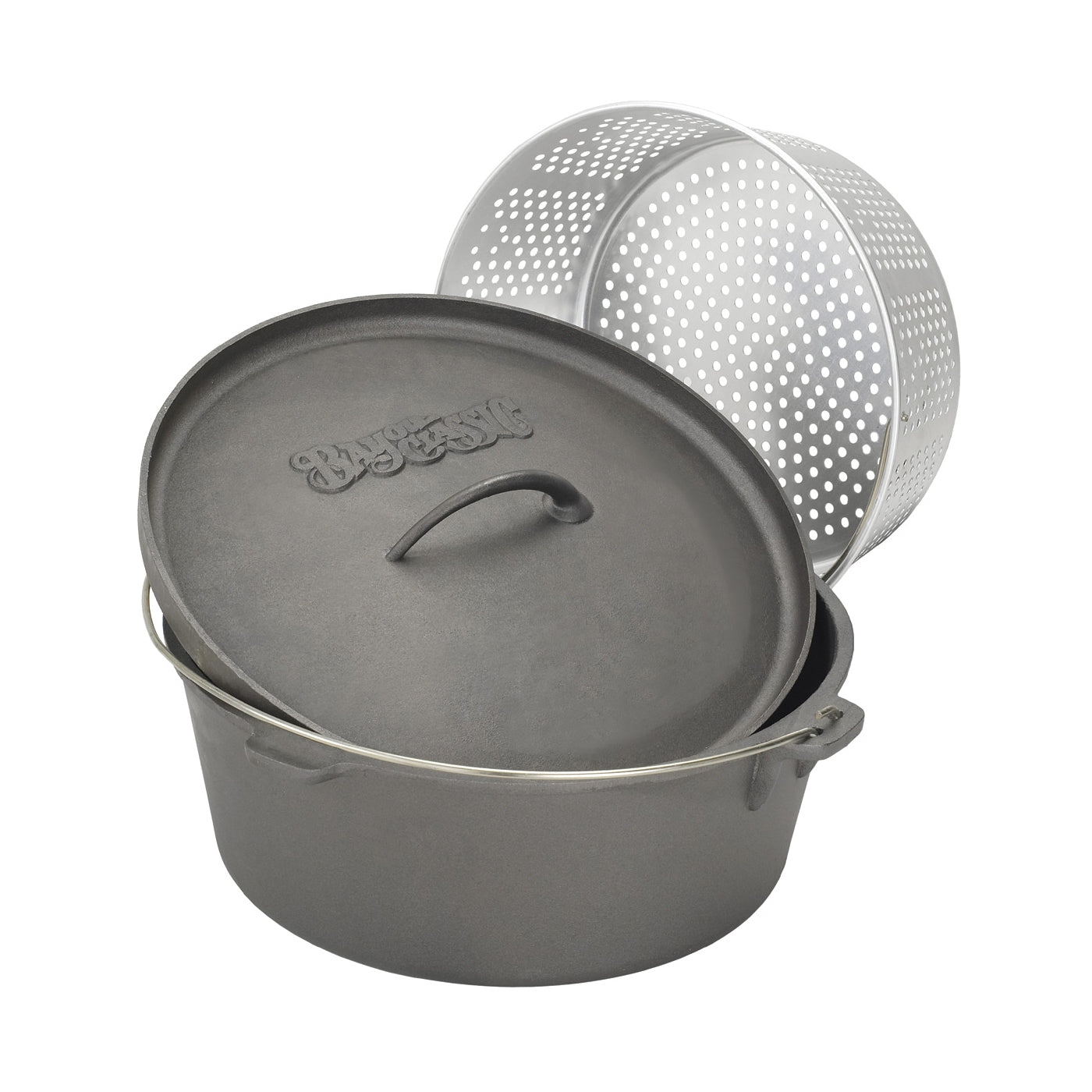 Bayou Classic 7460 Dutch Oven With Lid And Basket, 8.5 Quart Bayou Classic 7460 Dutch Oven With Lid And Basket, 8.5 Quart