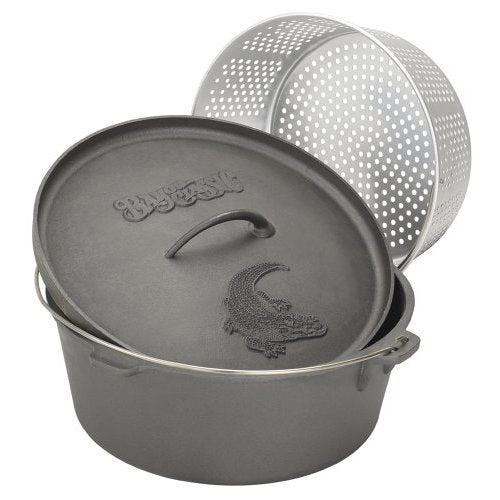 Bayou Classic 7420 Dutch Oven With Lid & Basket, 20 Quart Bayou Classic 7420 Dutch Oven With Lid & Basket, 20 Quart
