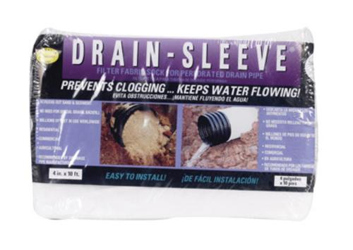 Carriff 04010-24 "drain Sleeve" Filter Fabric Sock 4"x10' Carriff 04010-24 "drain Sleeve" Filter Fabric Sock 4"x10'