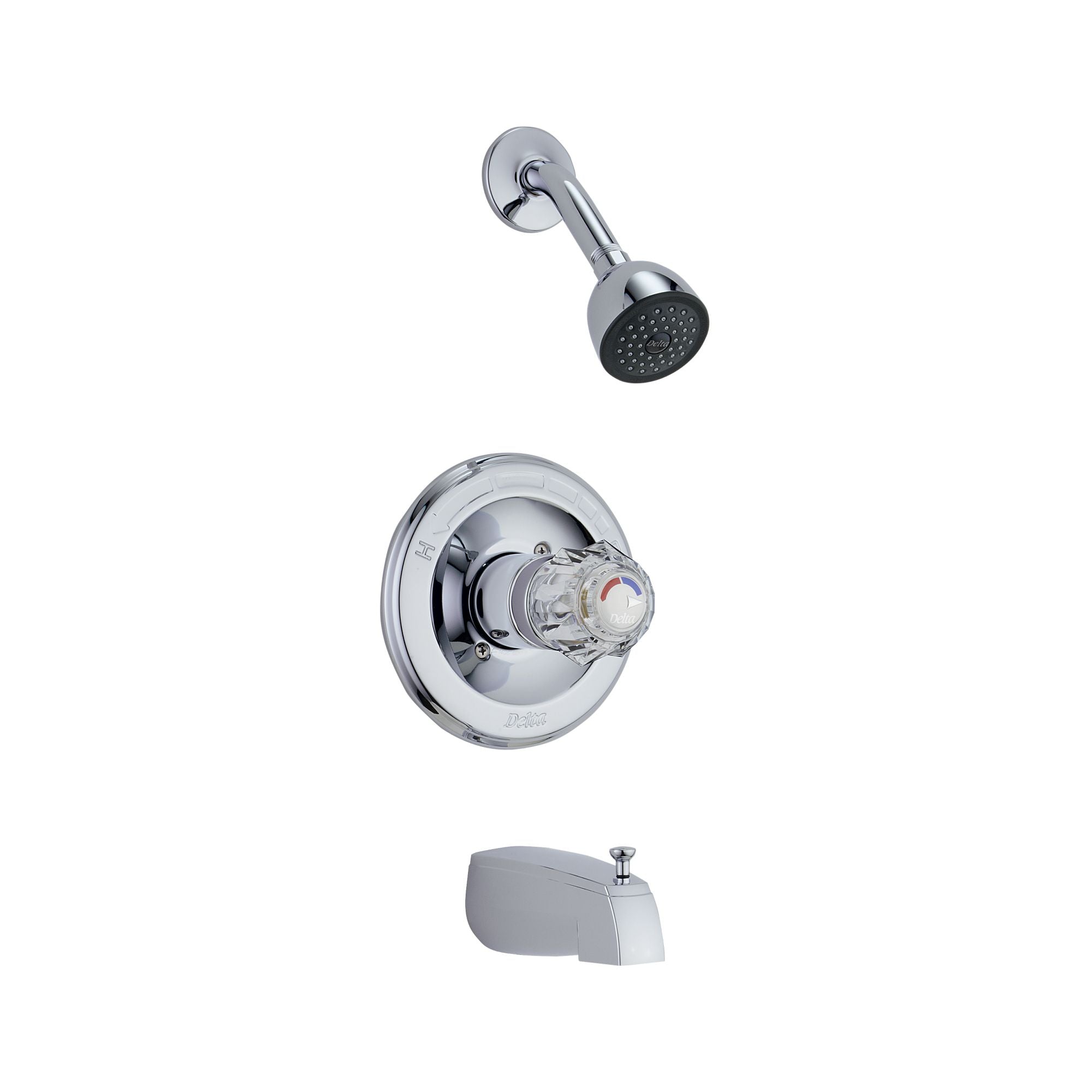 Delta Faucet 1348 1-handle Tub/shower Faucet, Chrome