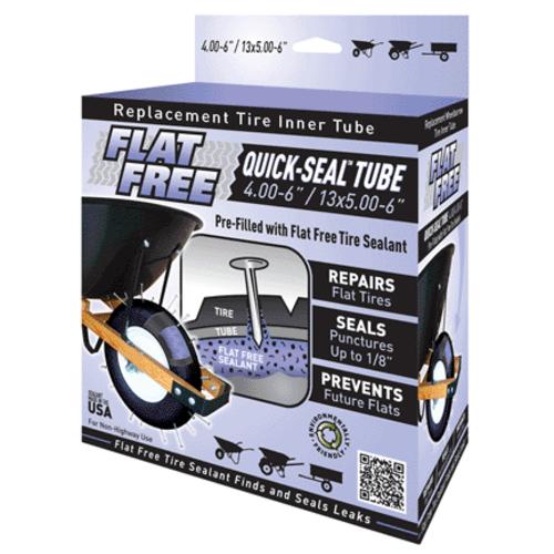 Marathon 45011 Flat Free Quick Seal Tubes For Lawn Mower Tires, 4.00/13 X 5.00-6"
