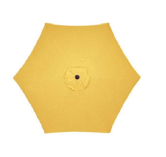 Living Accents Um90bkobd33ylw Market Umbrella, 9', Yellow Living Accents Um90bkobd33ylw Market Umbrella, 9', Yellow