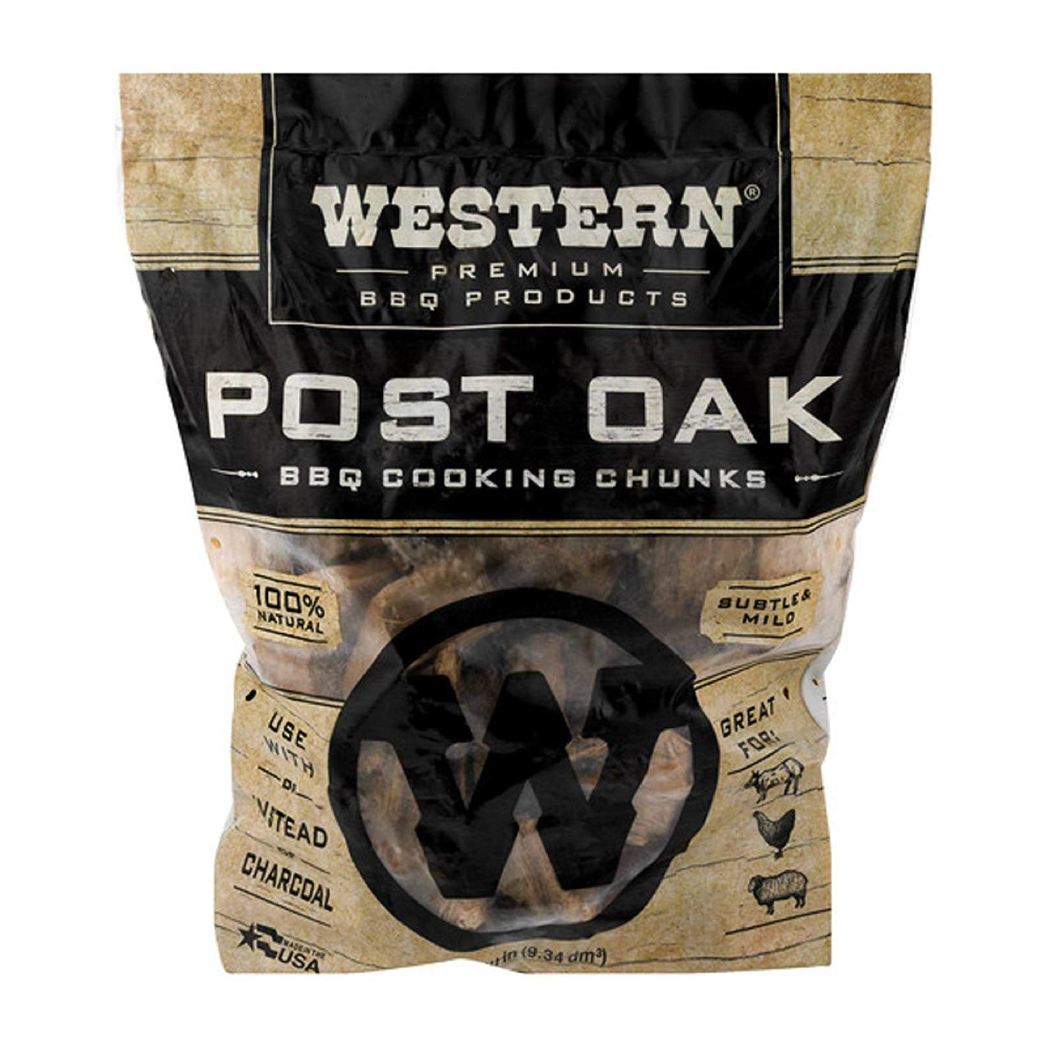 Western 78057 Oak Cooking Chunks