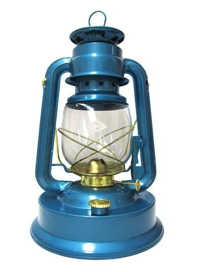 21st Century 210-32060 Hurricane Wizard Blue Lantern, 12"