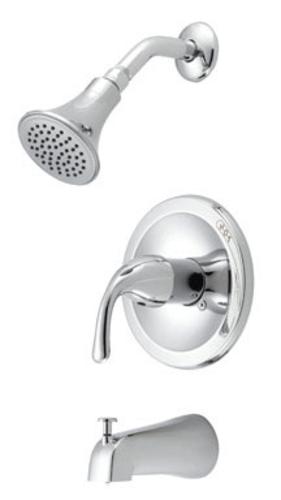 Oakbrook F1a14516cp-aca2 Single Handle Tub And Shower Faucet