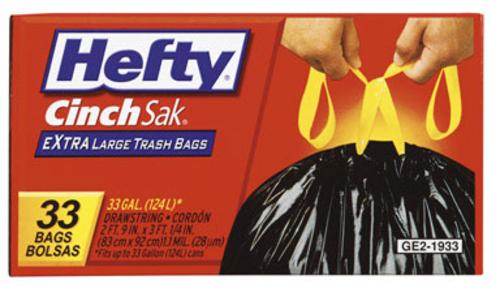 Hefty E8-1939 Trash Bag, 33 Gallon Hefty E8-1939 Trash Bag, 33 Gallon