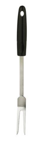 Chef Craft 12940 Select Chrome Fork With Black Handle, 12"