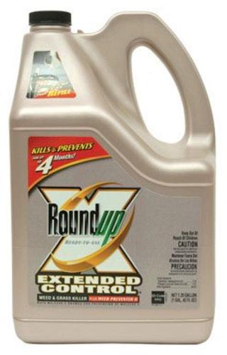 Roundup 5708010 Extended Control Weed And Grass Killer, 1.25 Gal