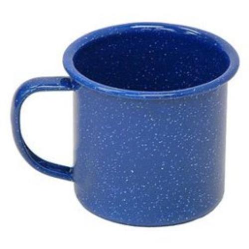 Coleman 2000016419 Enamelware Coffee Mug, Blue, 10 Oz.