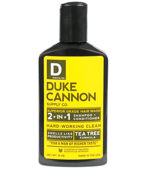 Duke Cannon 1691-wp-121 2 In 1 Hair Wash, 10 Oz