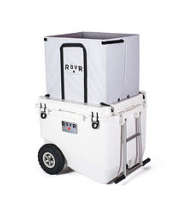 Rovr 2822-h-101 Wheeled Cooler, White, 60 Quart Rovr 2822-h-101 Wheeled Cooler, White, 60 Quart