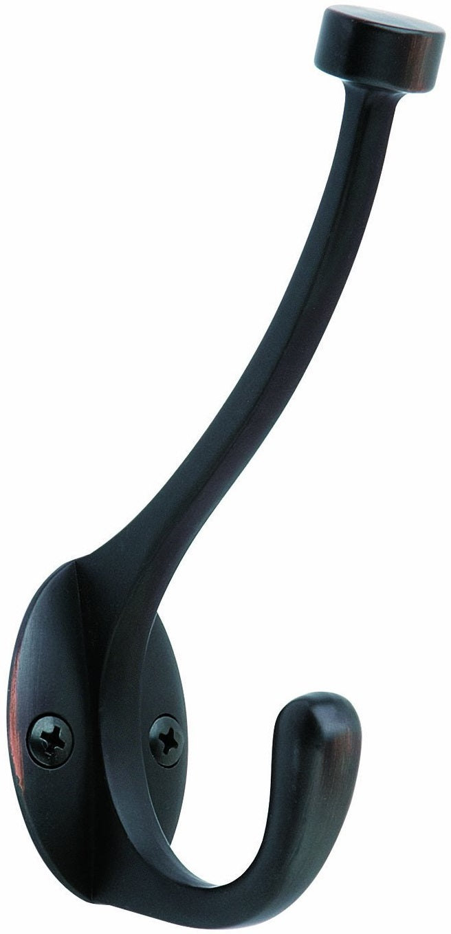 Amerock H55465orb Pilltop Coat And Hat Hook, Oil-rubbed Bronze Amerock H55465orb Pilltop Coat And Hat Hook, Oil-rubbed Bronze