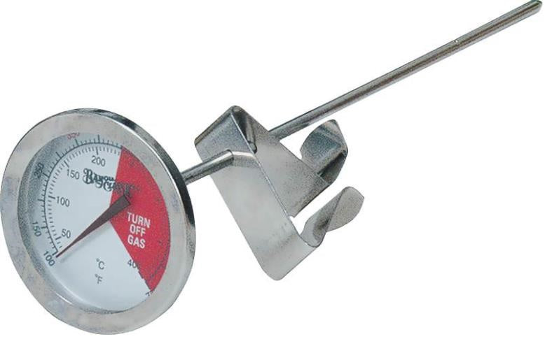 Bayou Classic 5020 Stainless Steel Cooking Thermometer, 5"