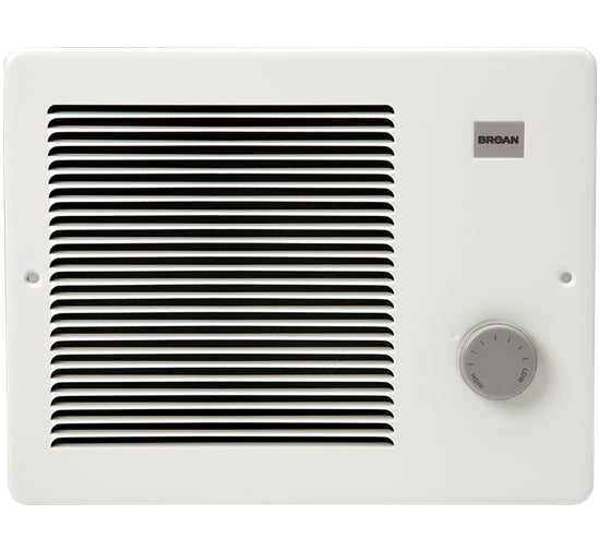 Broan 174 Fan Forced Wall Heater, 7-3/4" X 10-1/4" X 3-3/4", White