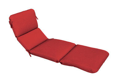 Casual Cushion 301-1427 Red Chaise Cushion, 74