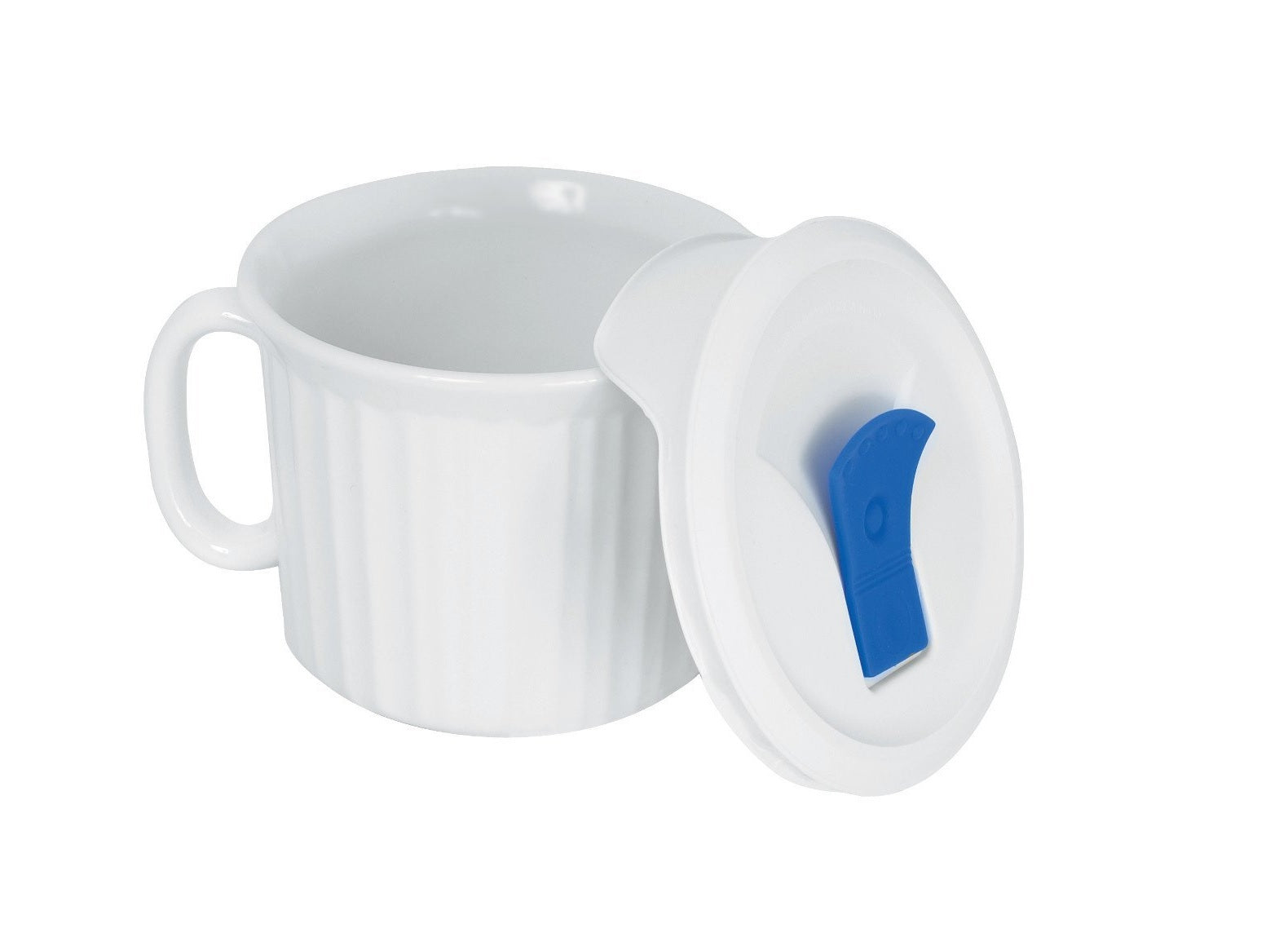 Corningware 1035985 Pop-ins Mug, 20 Oz, French White