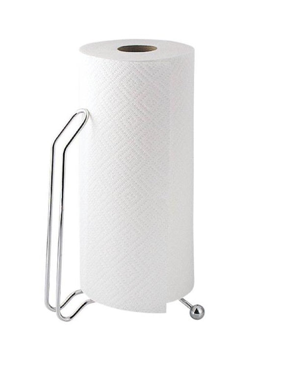 Interdesign 35402 Aria Paper Towel Holder Stand, Chrome